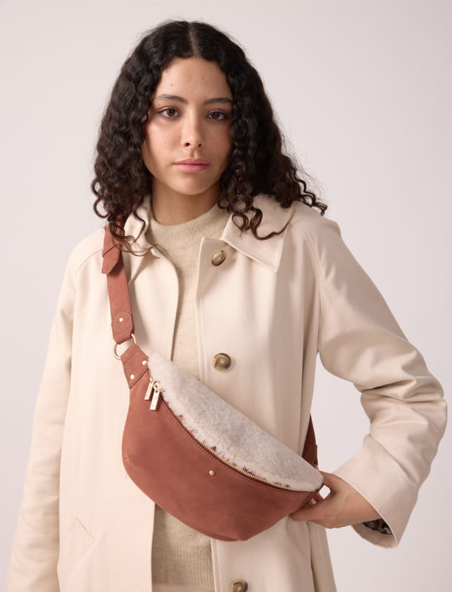 Nicole Sherpa Cognac