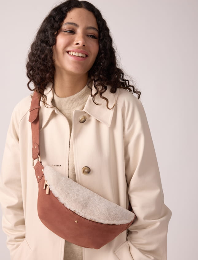 Nicole Sherpa Cognac