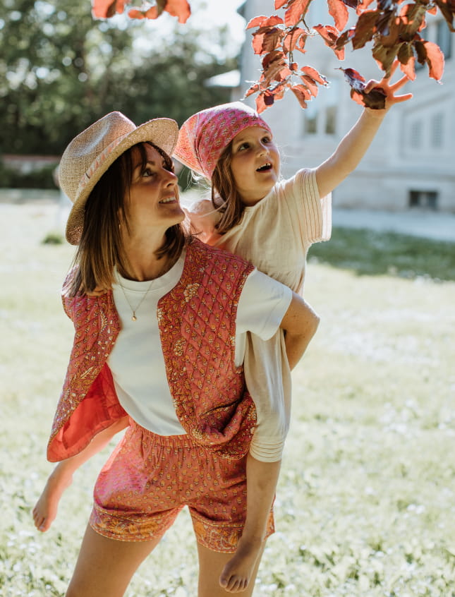 Pack veston Ida & short Lino