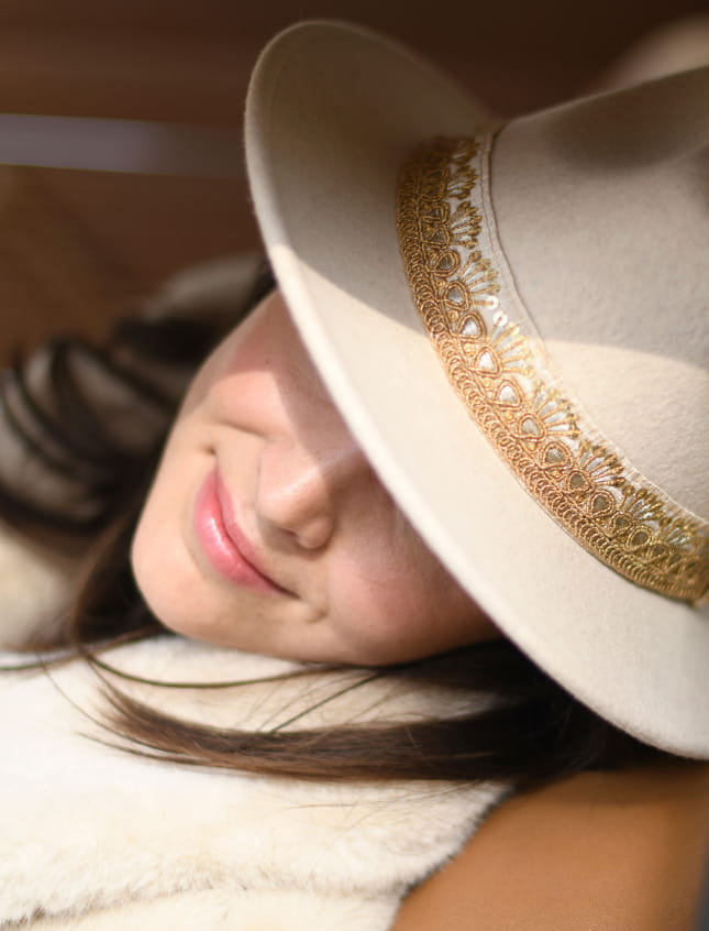 Jim Embroidered White