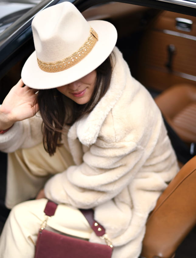 Jim Embroidered White