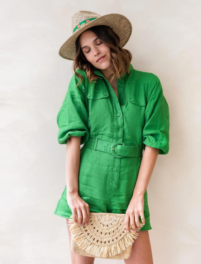 Sombrero Green et Rosa