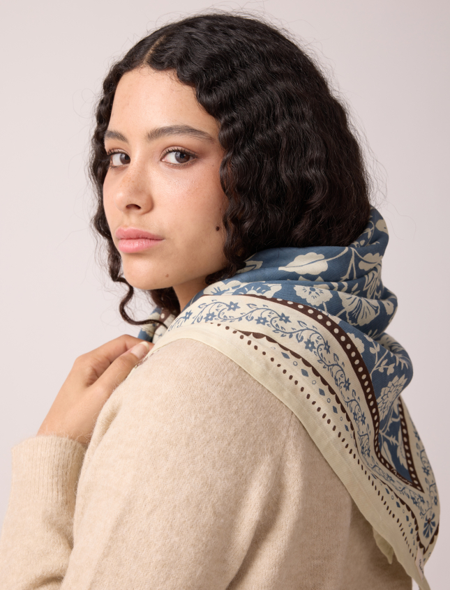 Indiennes Storm Blue