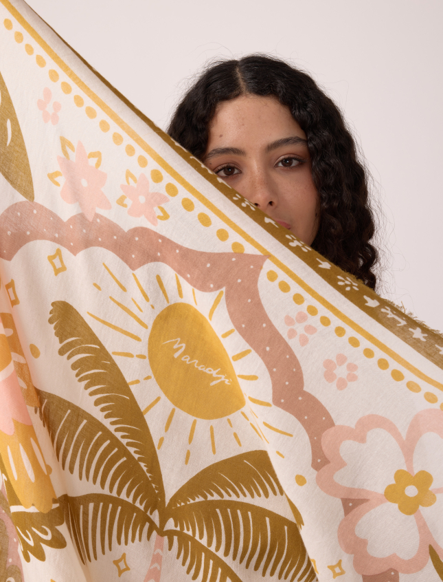 Tiger in the Palmeraie Bronze