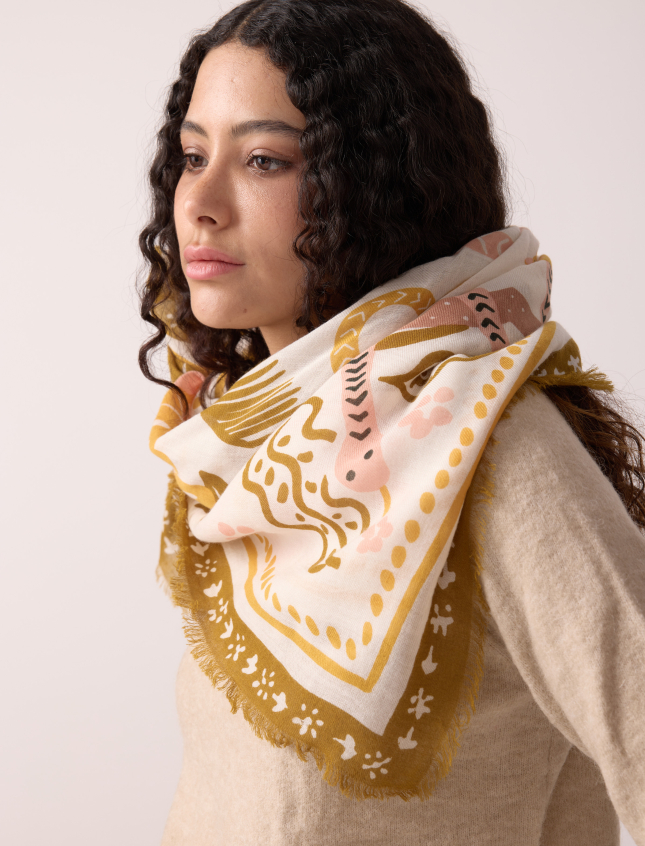 Tiger in the Palmeraie Bronze