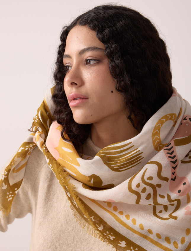 Tiger in the Palmeraie Bronze