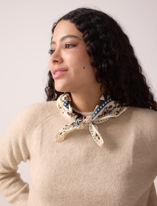 Small Indiennes Chocolate