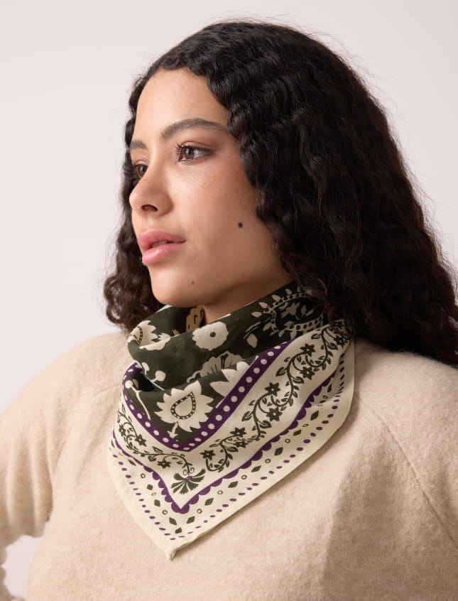 Small Indiennes Khaki