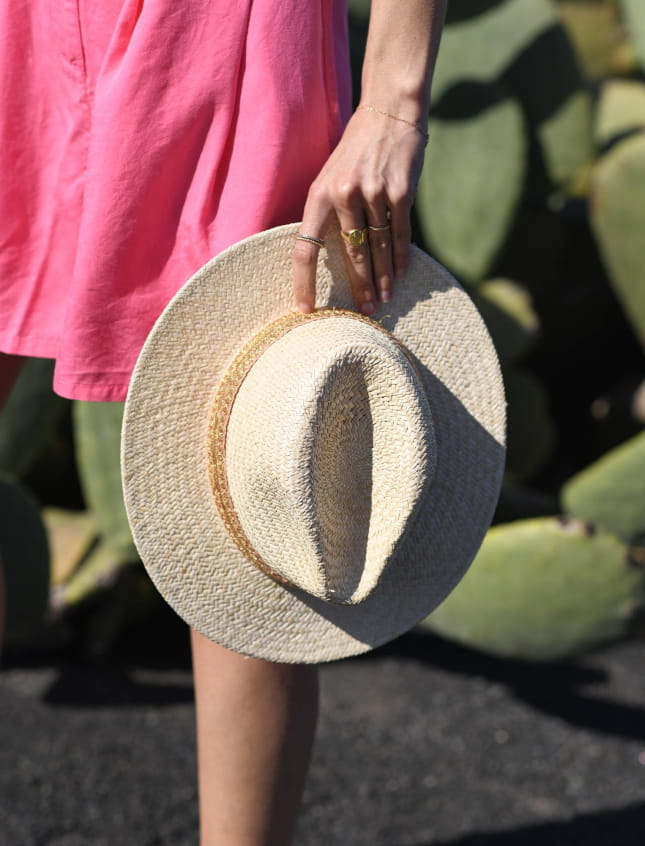 Caesar Indian Pink and Gold Braid