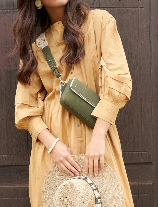 Emilie Olive embroidered