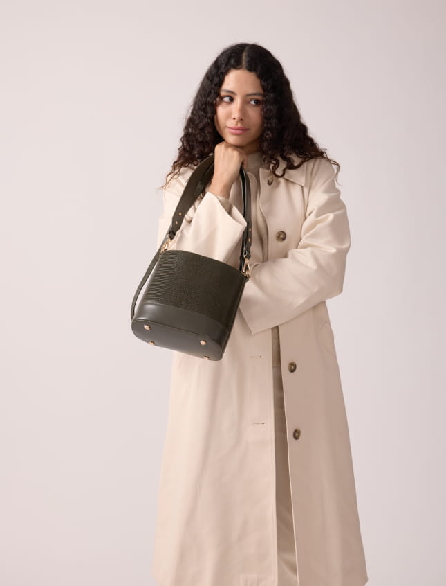 Small Marlon Khaki Lizard