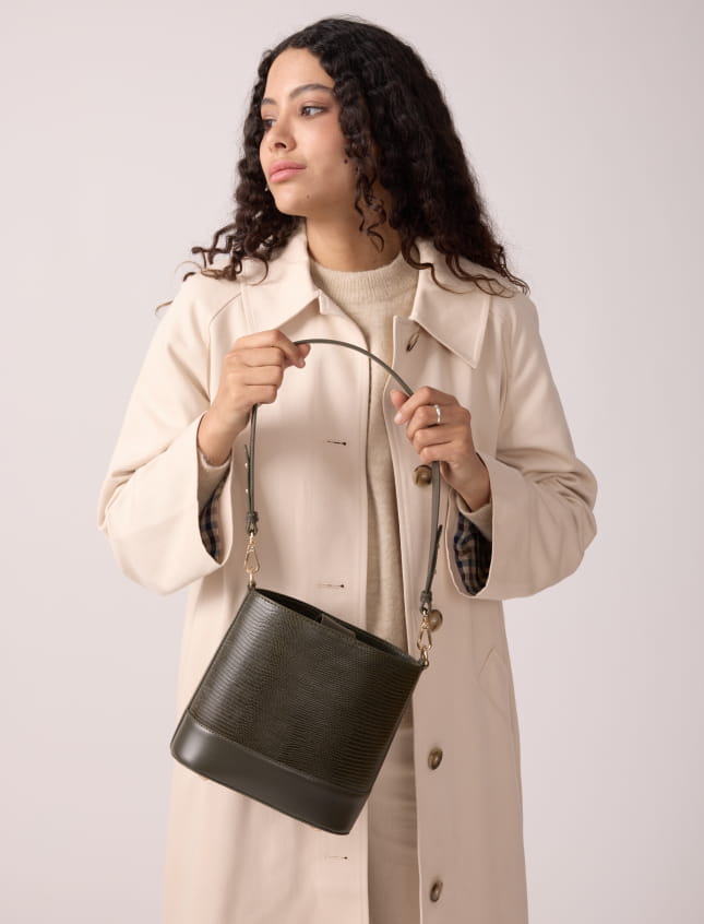 Small Marlon Khaki Lizard