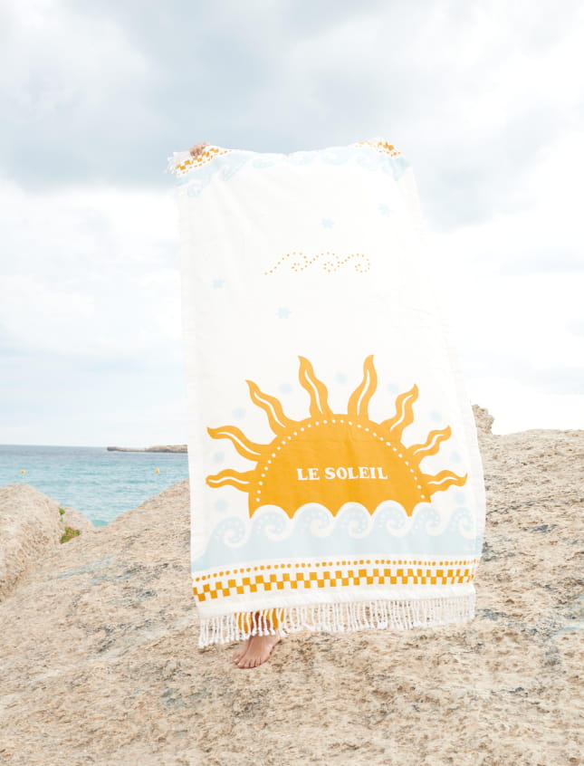 Fouta The Sun Blue Sky