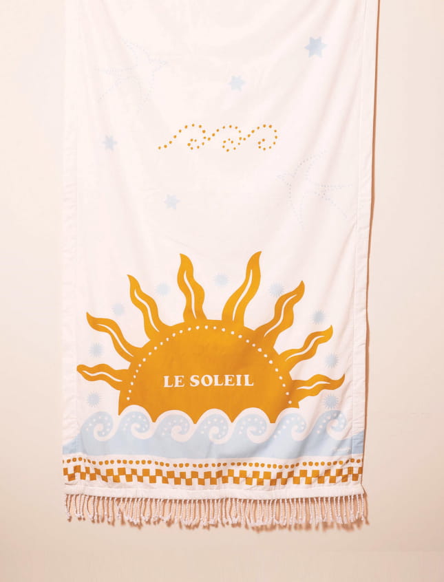 Fouta The Sun Blue Sky