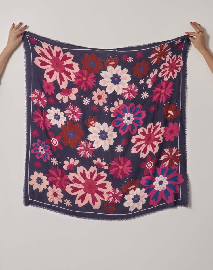 Lot De 2 Foulards Femme D'occasion - Style Boho/hippie, Tapisserie, Très Bon état